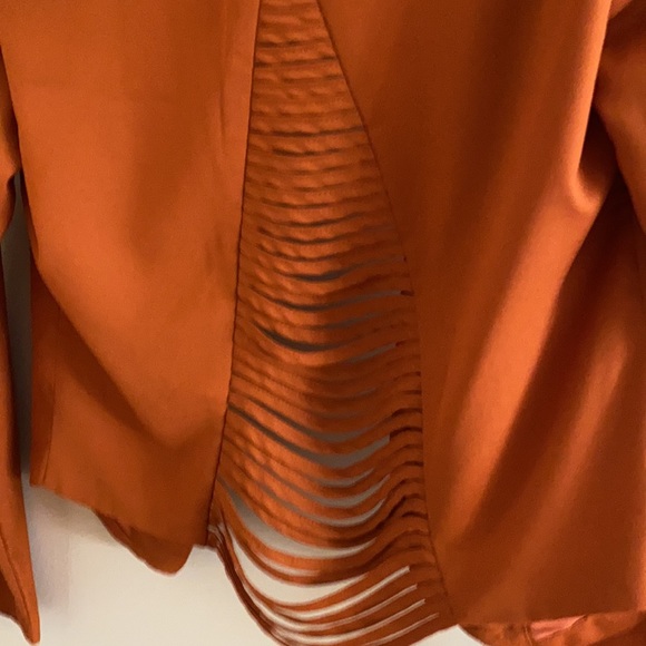 Rust colored blazer - Picture 3 of 3